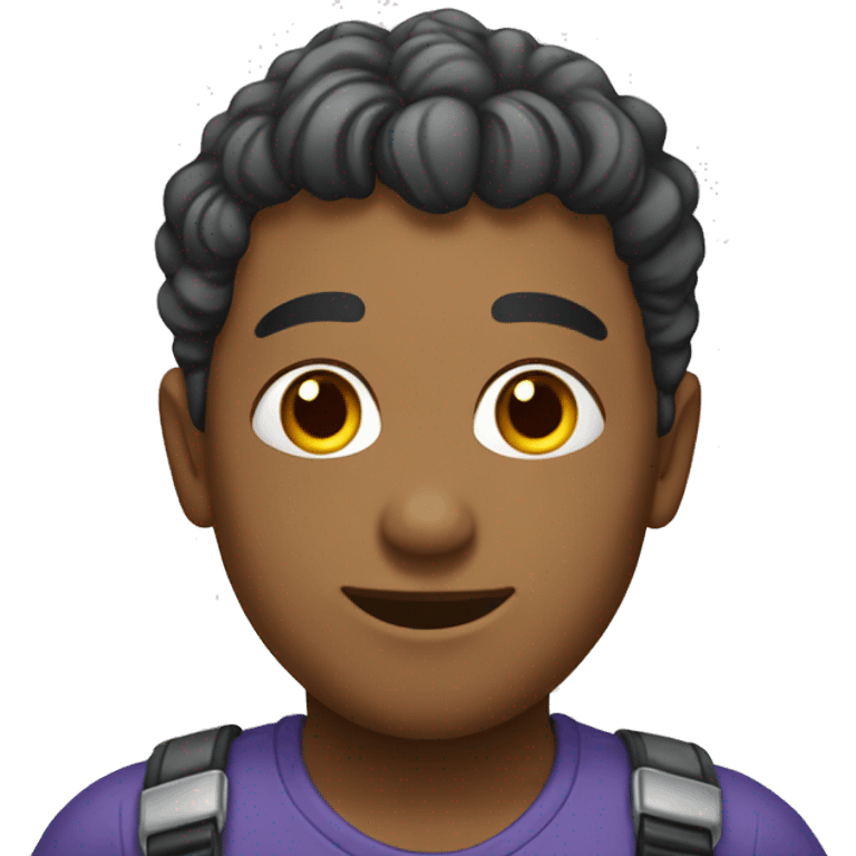 Coração lilás  emoji