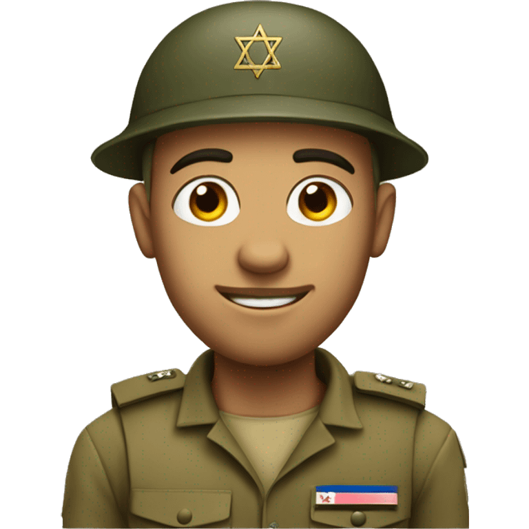 A big israel soldier emoji