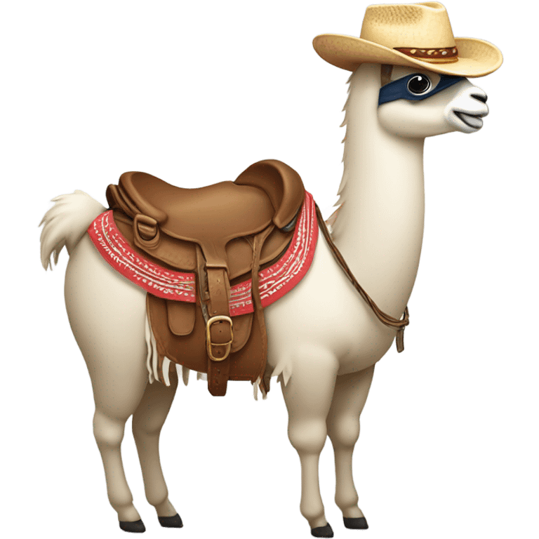 cowboy llama emoji