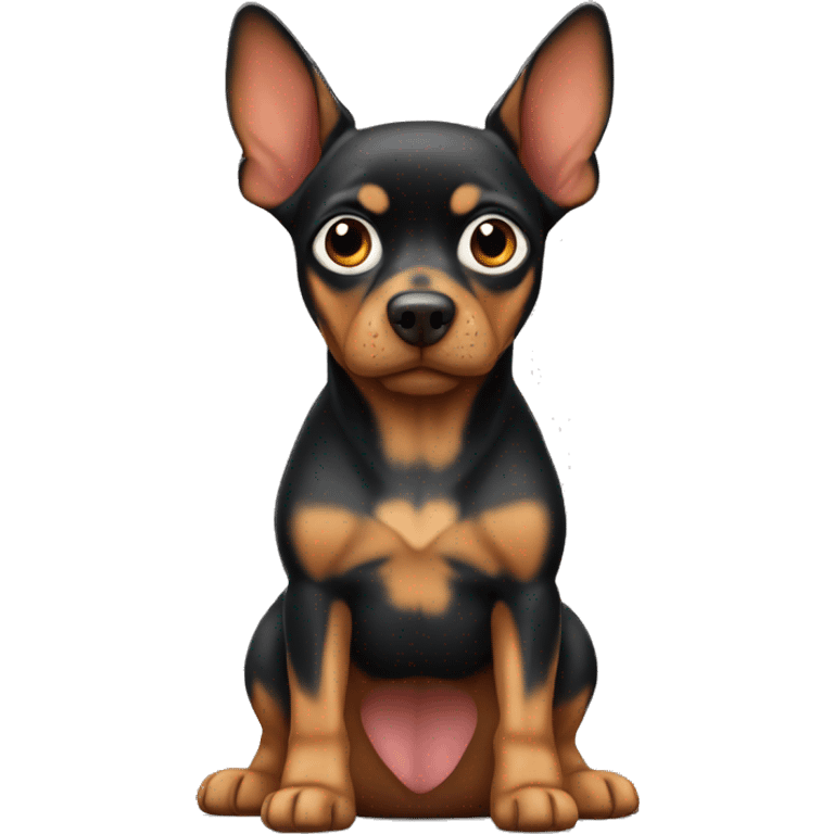 German pincher no tail emoji