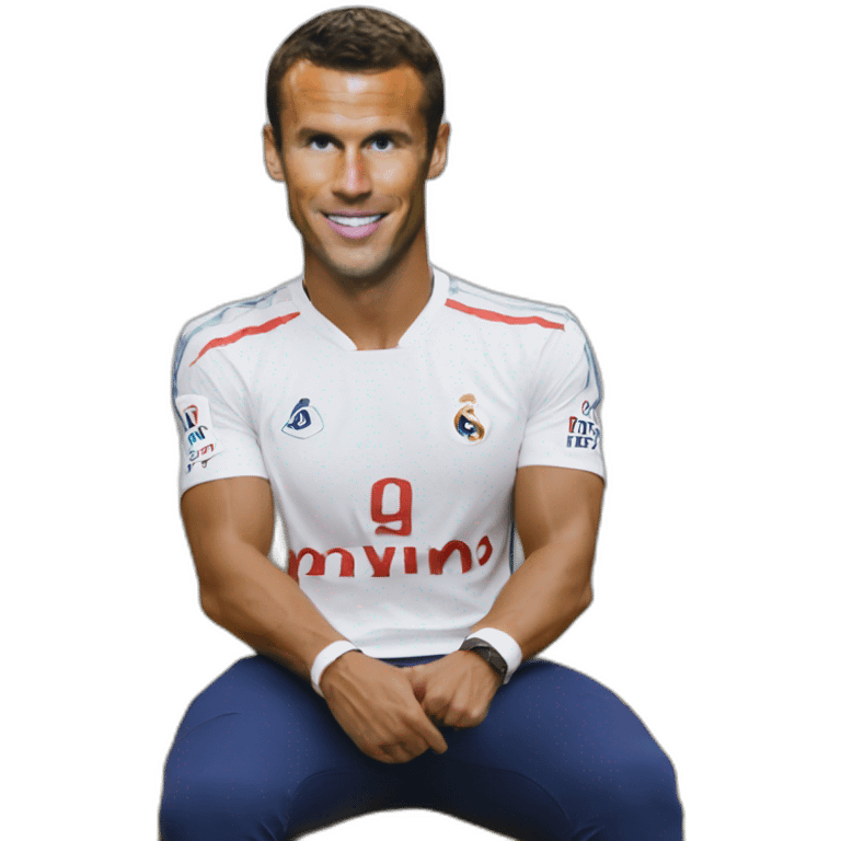 Macron sur ronaldo emoji