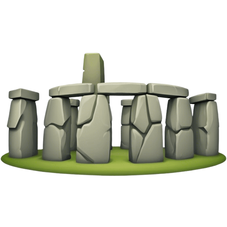 Cinematic Realistic Stonehenge Emoji emoji