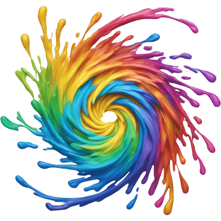 portal swirl rainbow emoji