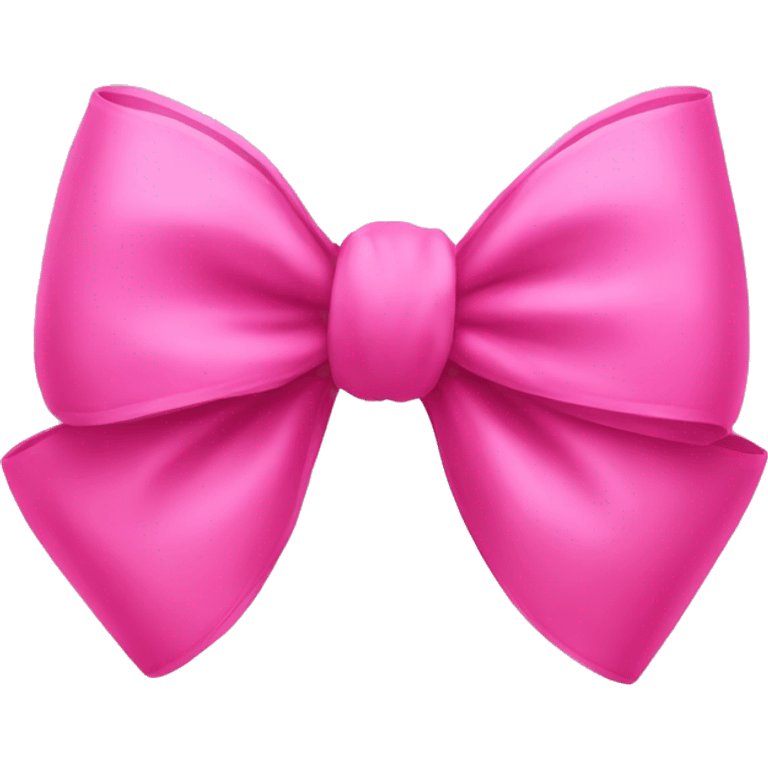 Big pink bow emoji