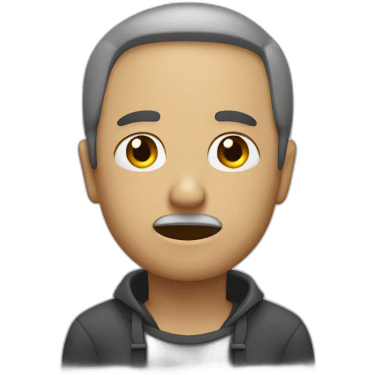 Homme qui pleure emoji