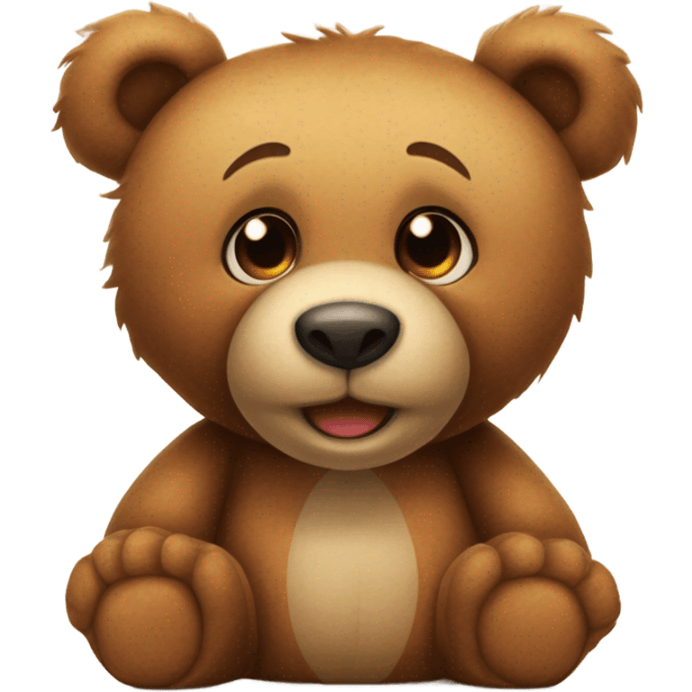 Teddy bear emoji