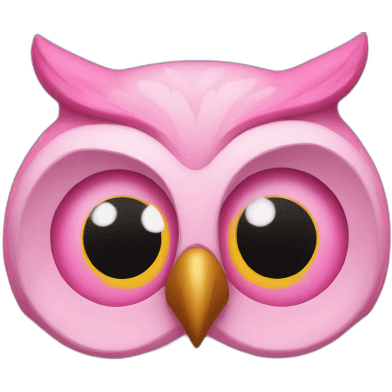 pink owl emoji