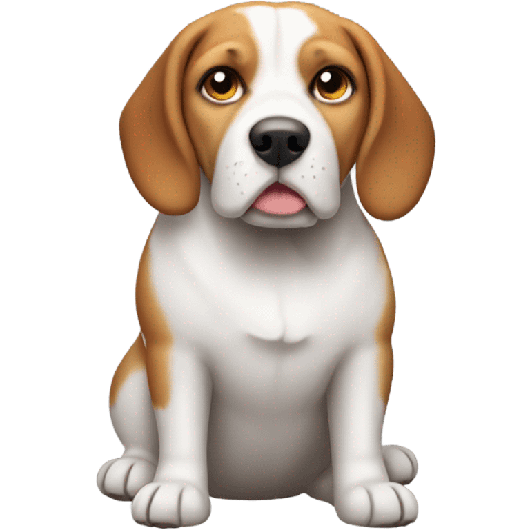 obese beagle emoji