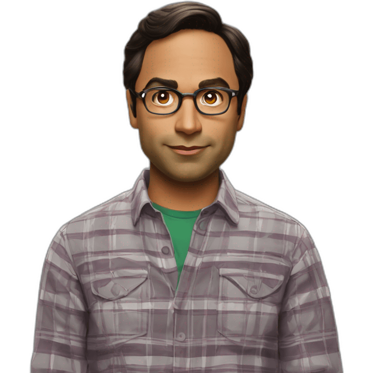 Rajesh Kootrapali big bang theory emoji