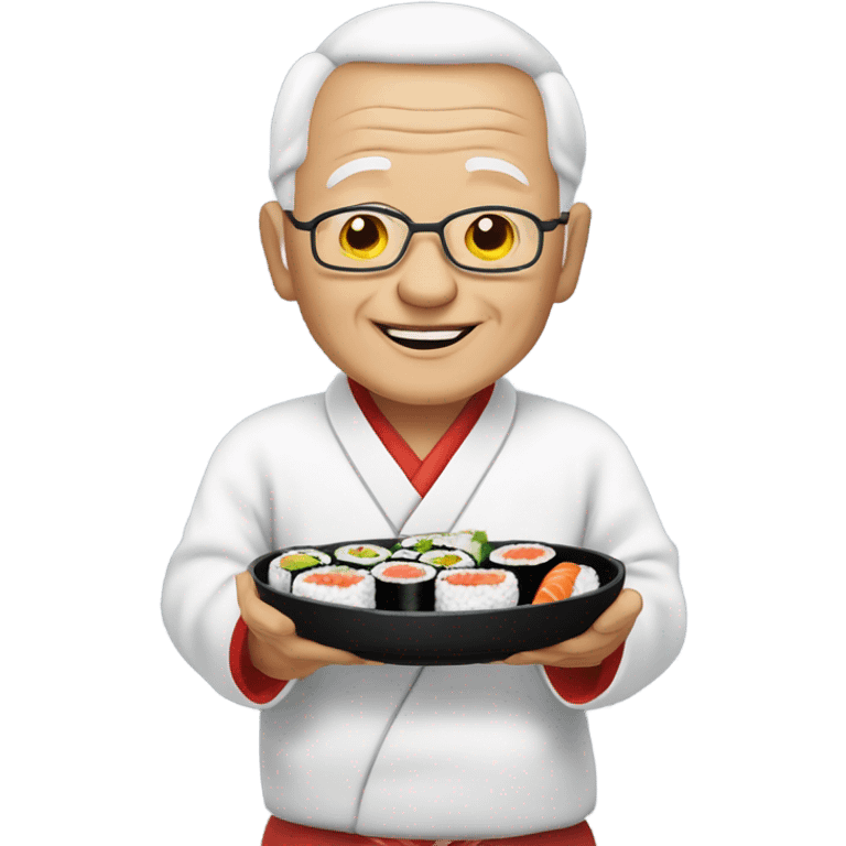 grandfather shushi emoji