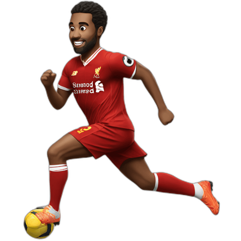 liverpool player running emoji