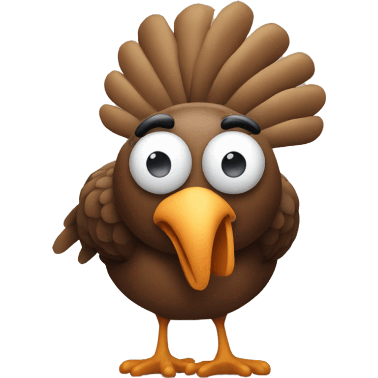 Turkey on the phone  emoji