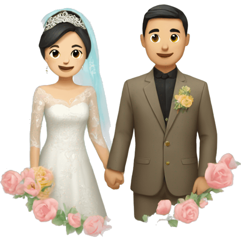 Kazakh wedding  emoji