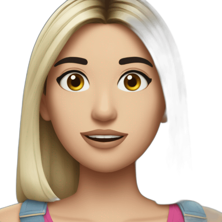 Dua lipa in argylle movie emoji