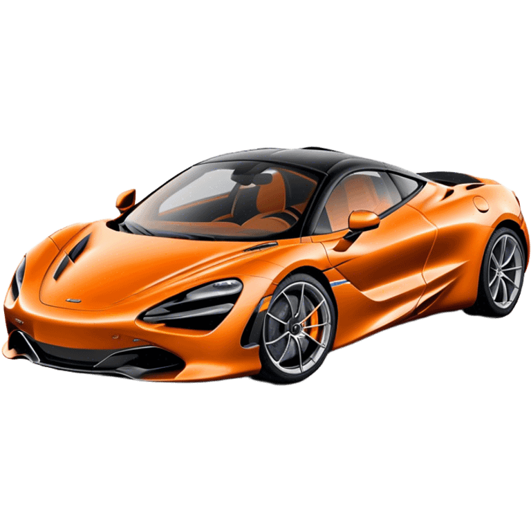 McLaren 720S - McLaren (Model Year: 2021) (Iconic colour: Orange) emoji