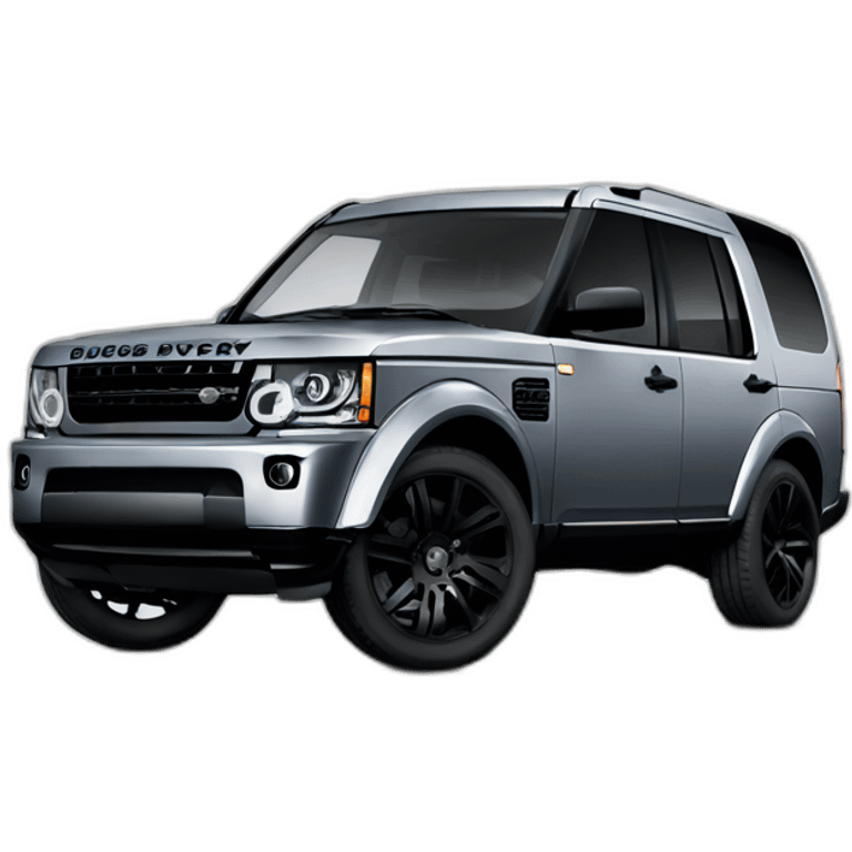 Land Rover discovery 4 grey with black rims emoji