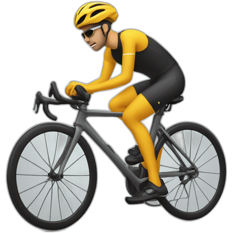 cycling in music club emoji