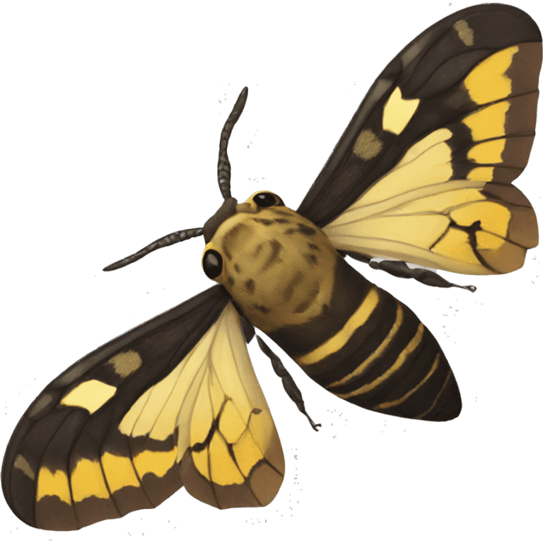 death’s head hawkmoth emoji