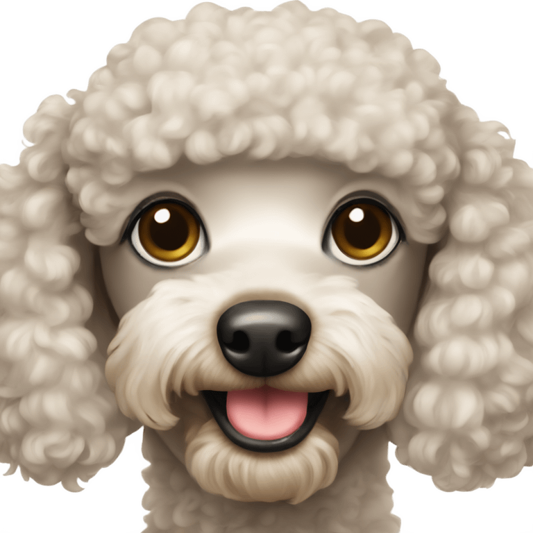 Poodle emoji