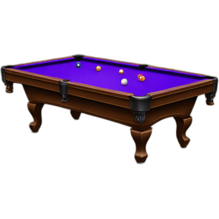 Pool table  emoji