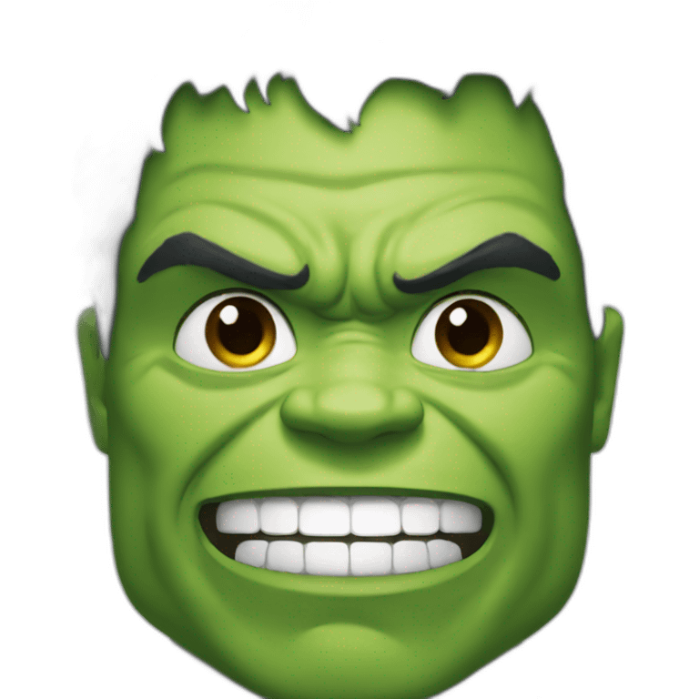 hulk smile emoji