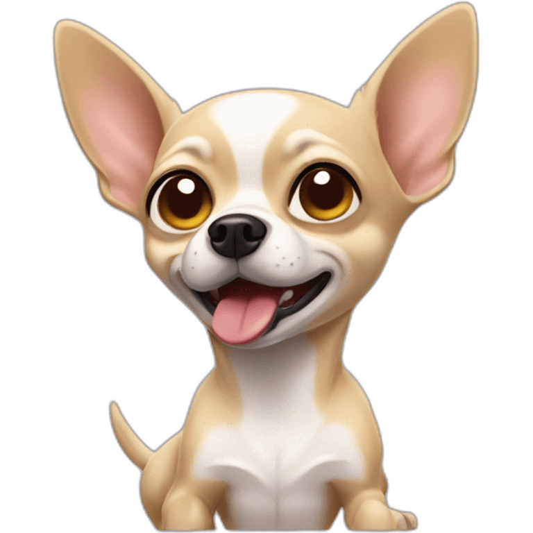 drunk withe chihuahua emoji