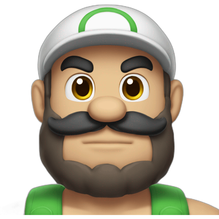 Buff Mario buff luigi muslim emoji