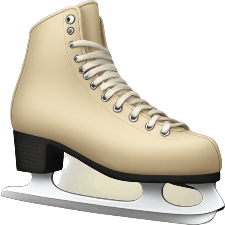 beige vintage skates emoji