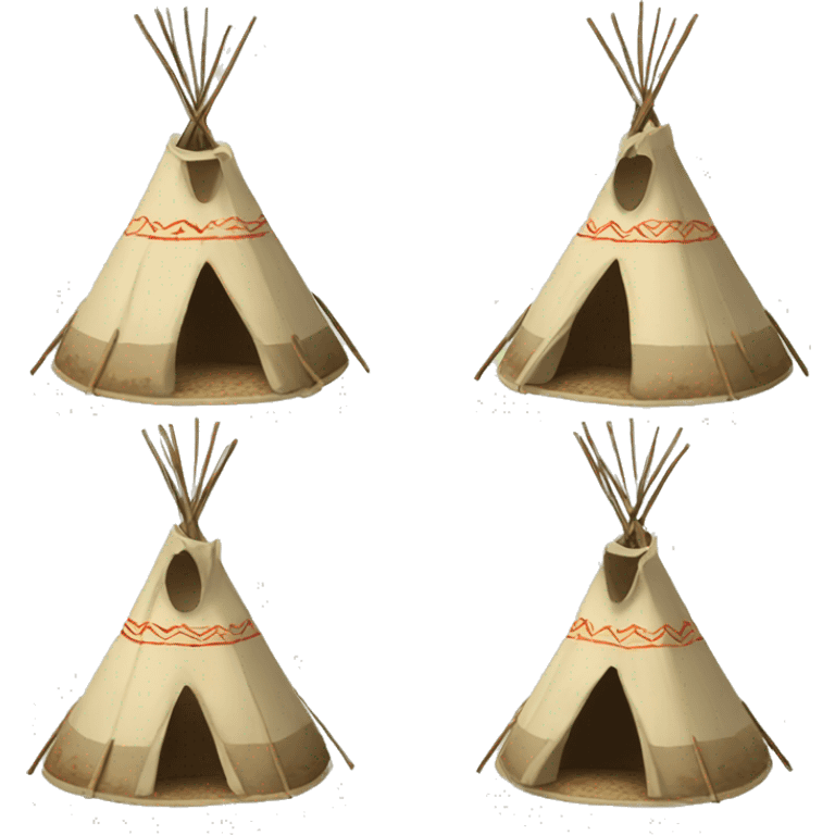 Teepee emoji