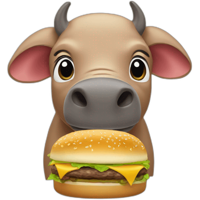 Babirusa Hamburger emoji