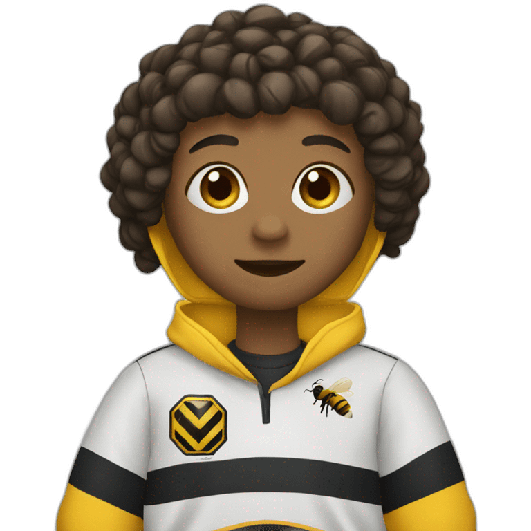 Bee fan sport emoji