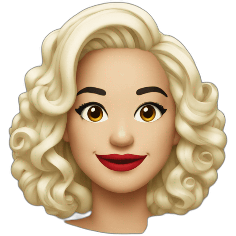 Rita ora smiling emoji