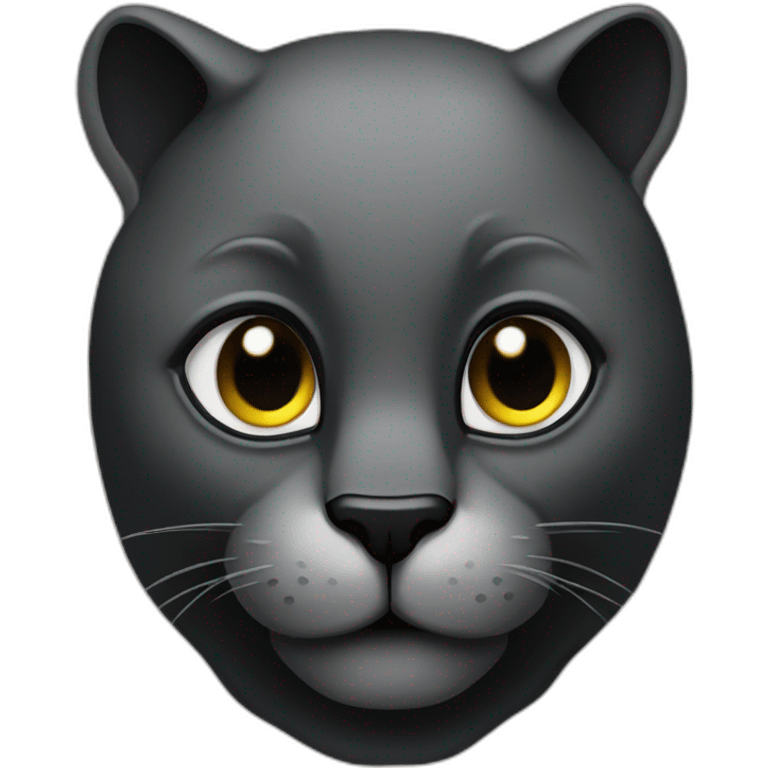 Panthère noir emoji