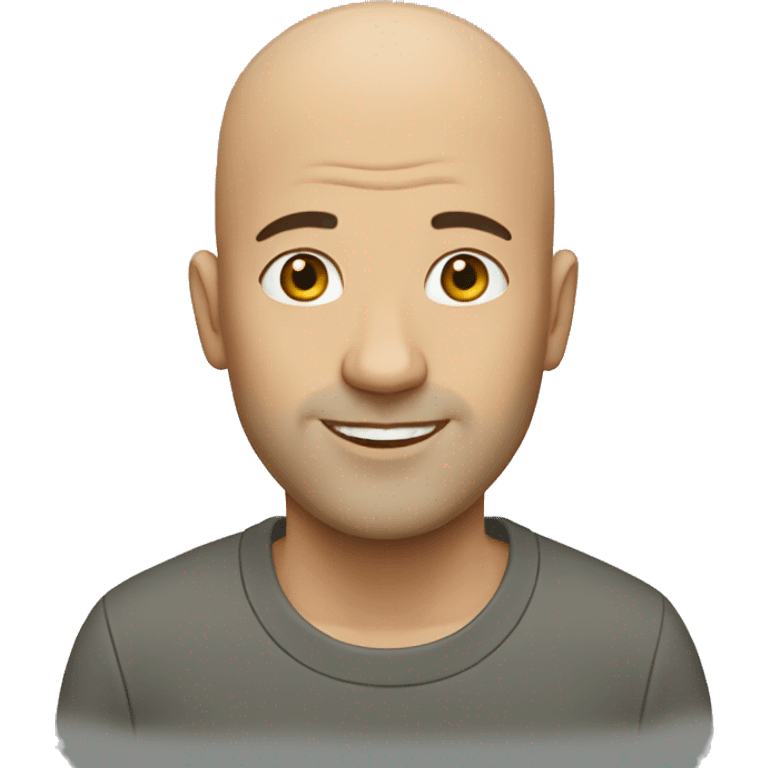 bald guy emoji