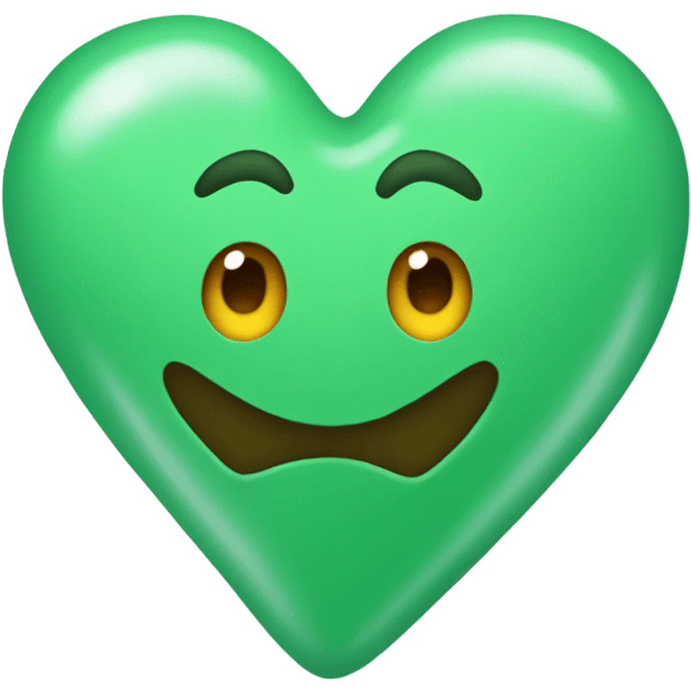 corazón 🧡 verde azulado emoji