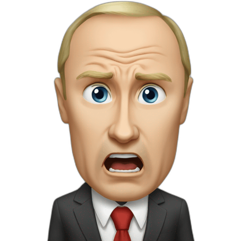 putin rage emoji