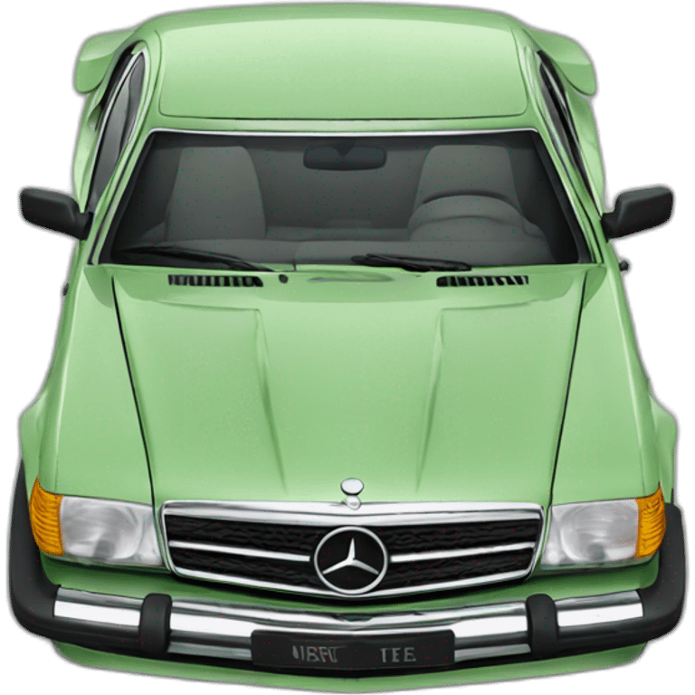 mercedes verte emoji