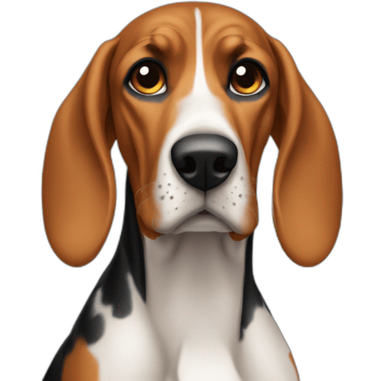 Coonhound emoji