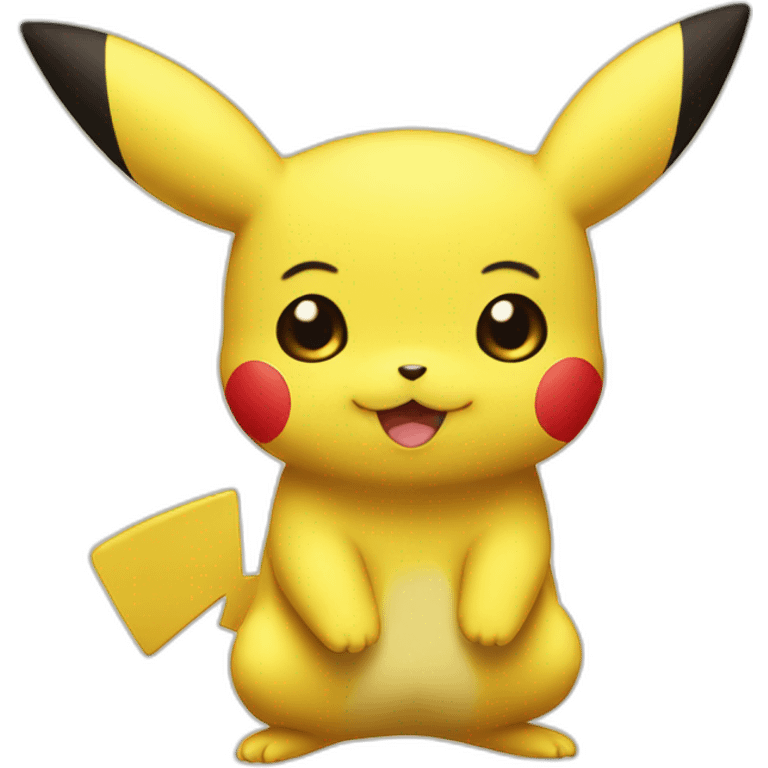 Chibi pikachu emoji