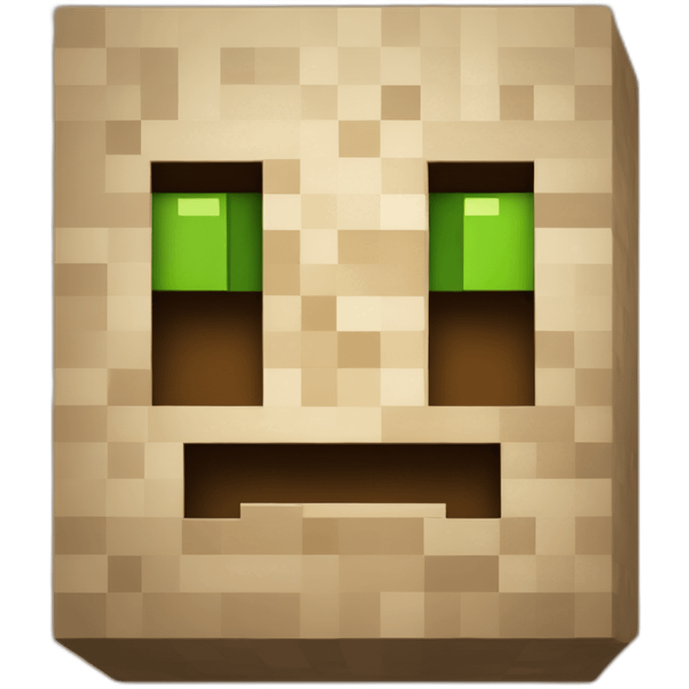 Minecraft logo emoji