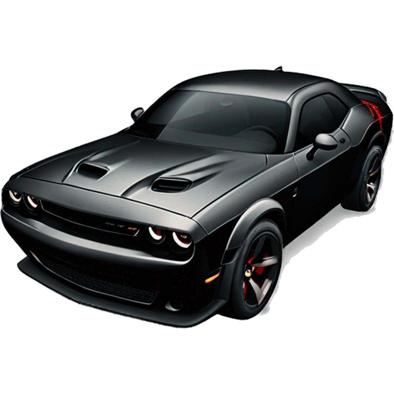 dodge challenger srt demon emoji