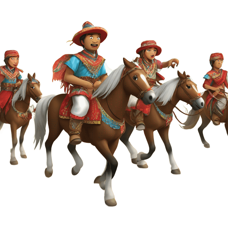 altai turks on horseback emoji