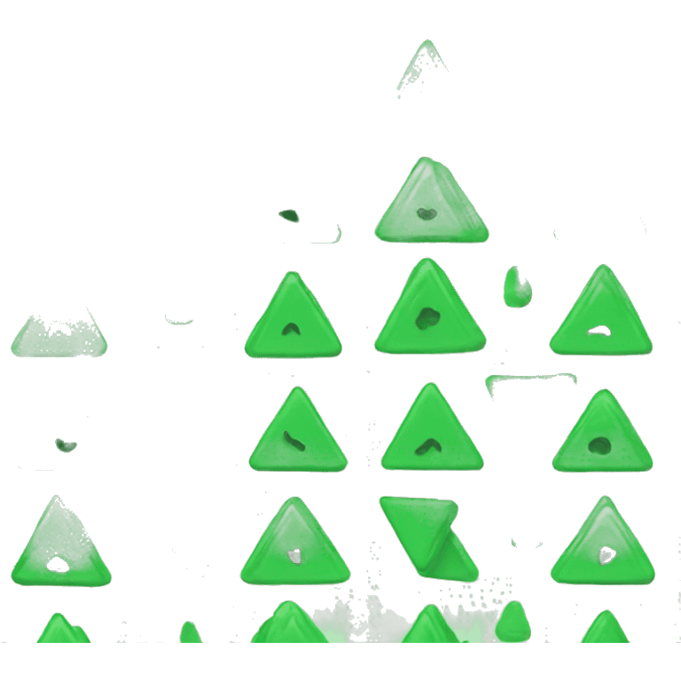 triangle green emoji