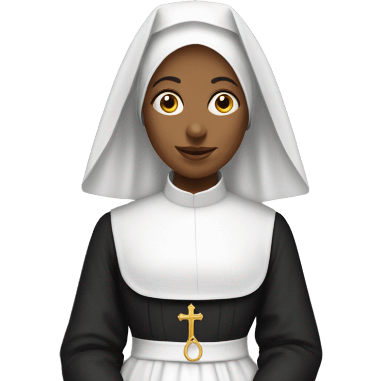 nun Victorian woman emoji