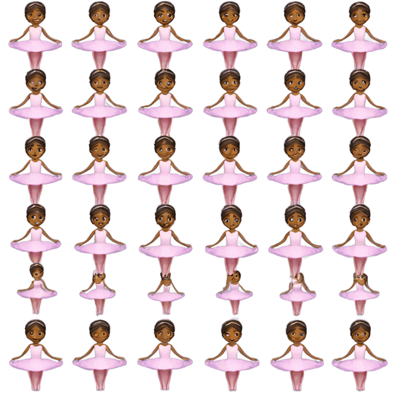 Girl ballet emoji