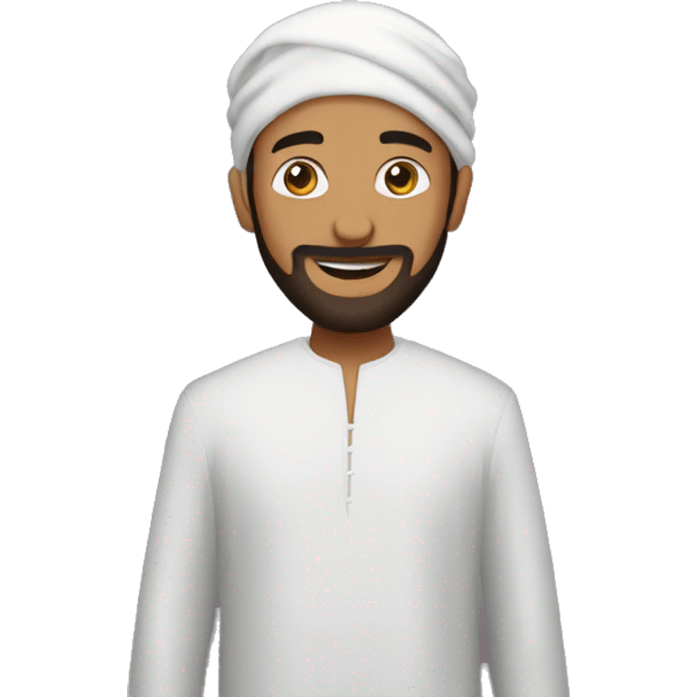 Musiala avec un qamis emoji