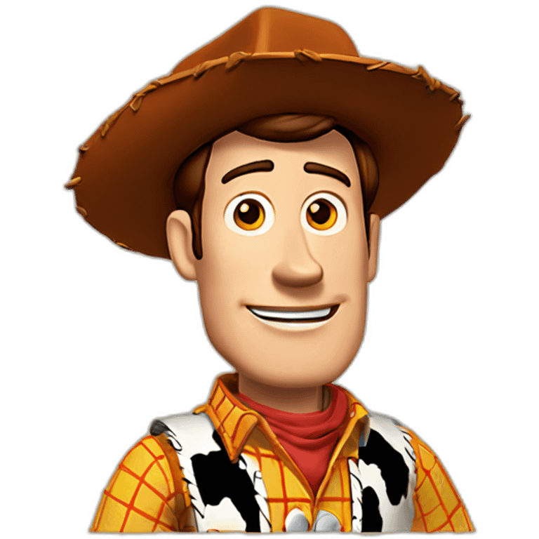 Woody from Toy Story emoji