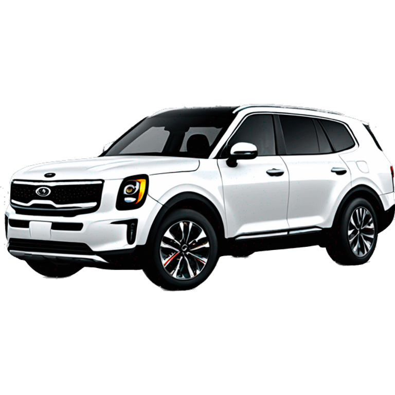 kia telluride red ring black emoji