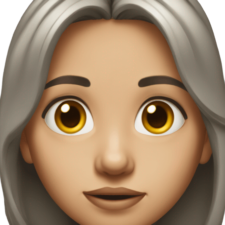 realistic portrait of girl emoji