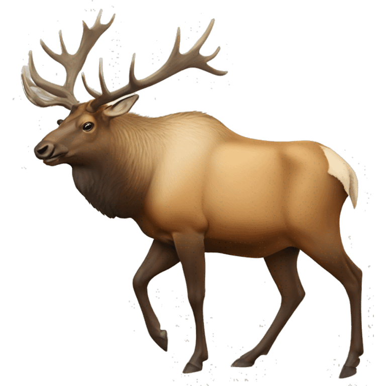 Bull Elk emoji